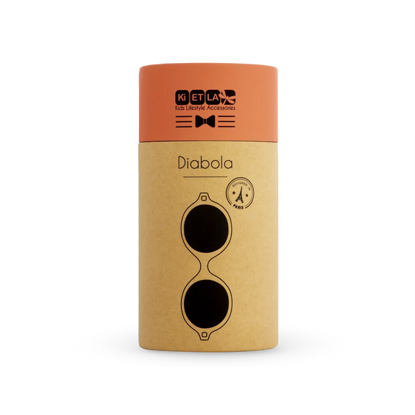 Ki et La Lunette de soleil Diabola - Grapefruit