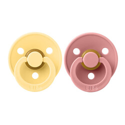 Bibs Ensemble de 2 suces - Pale butter / Dusty pink