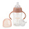Ñouka Biberon de transition / tasse à bec 8oz. - Soft blush (0+ m)