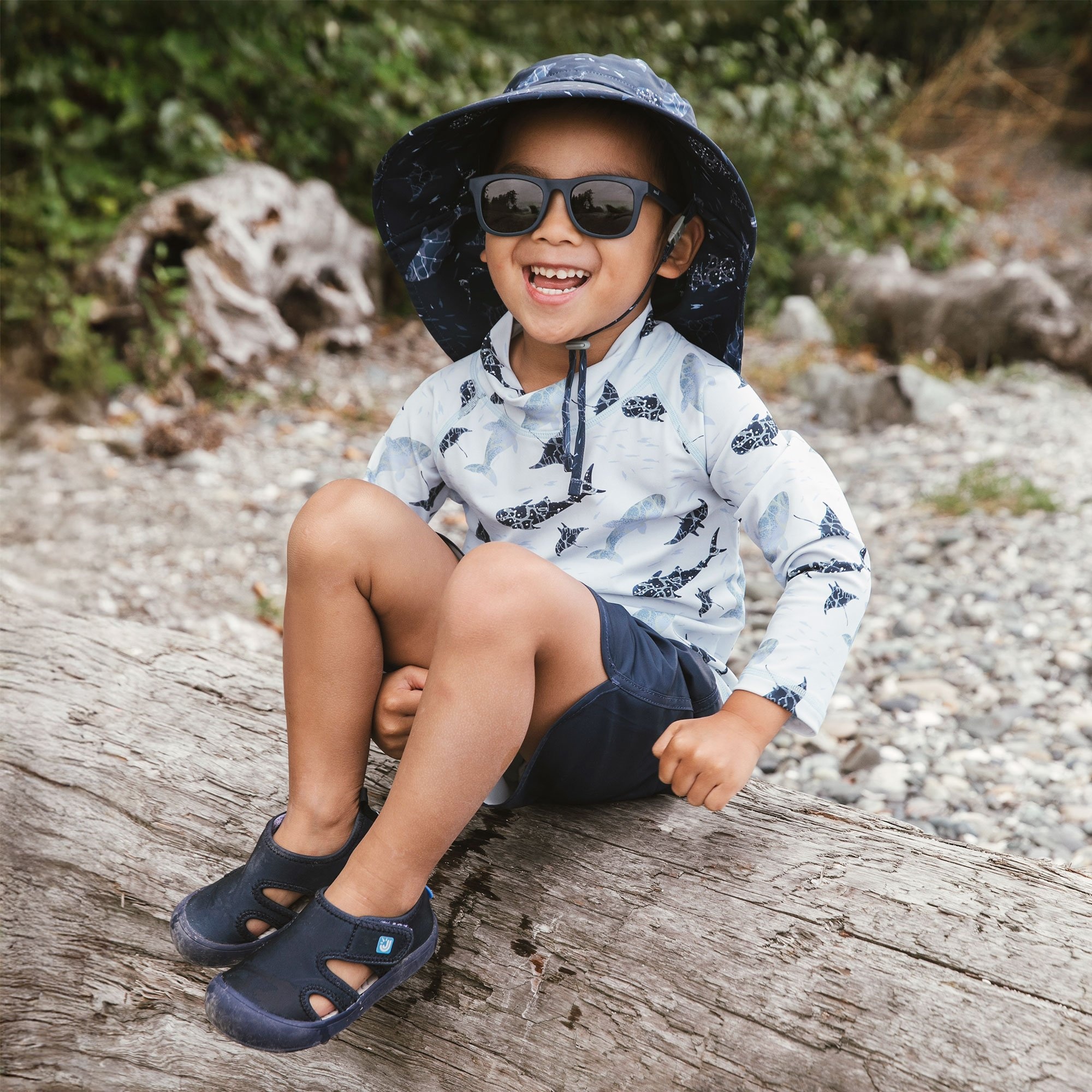 Jan&Jul Lunette de soleil - Dark Navy - S (6mois-2ans)