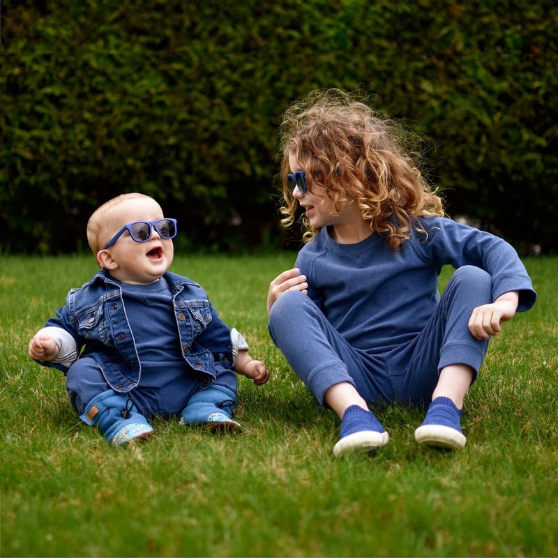 Jan&Jul Lunette de soleil - Navy - S (6mois-2ans)