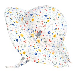 Jan&Jul Chapeau "floppy" de soleil en coton - Meadow Flowers