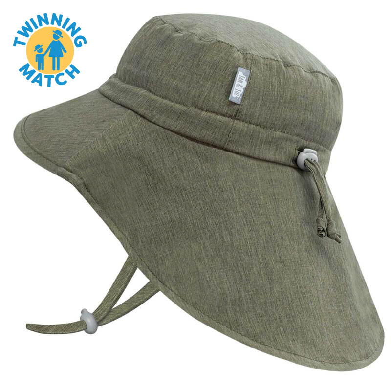 Jan&Jul Chapeau soleil "Xplorer" (Aqua-Dry) - Army Green
