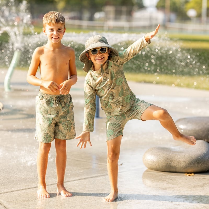 Jan&Jul Chapeau soleil "Xplorer" (Aqua-Dry) - Army Green