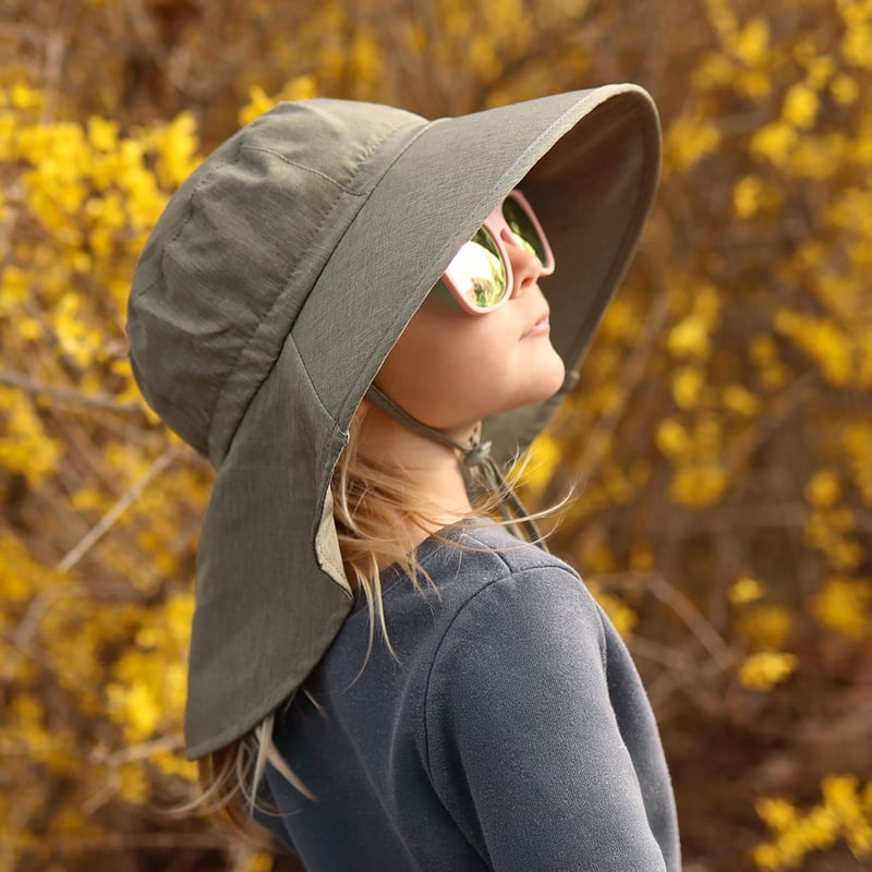 Jan&Jul Chapeau soleil "Xplorer" (Aqua-Dry) - Army Green