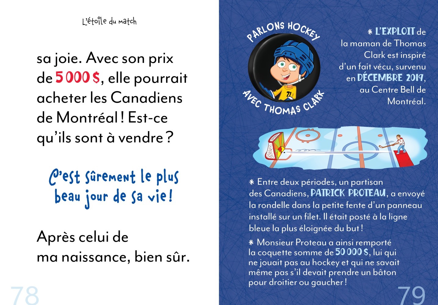 Auzou Fou du hockey - L'étoile du match