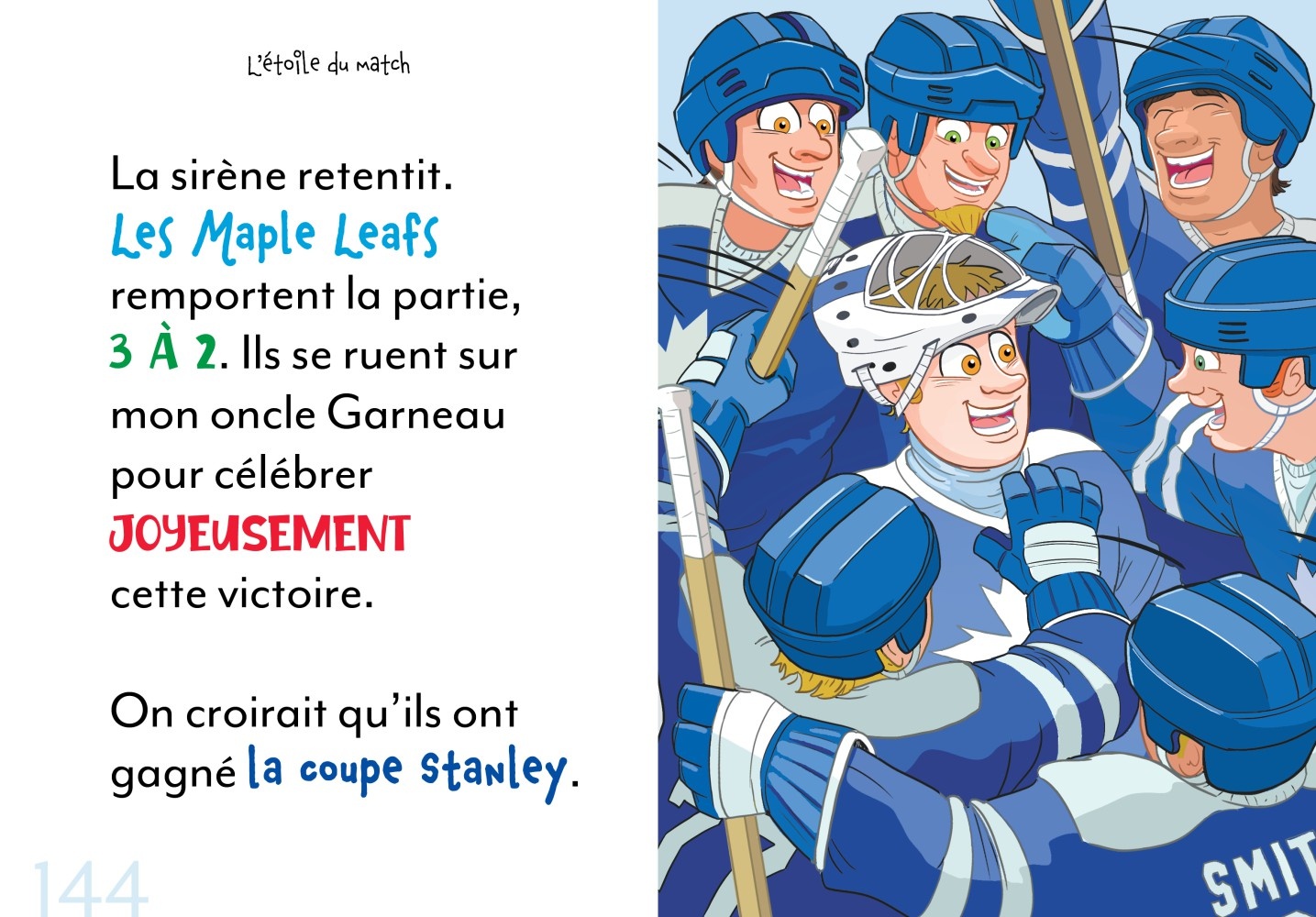 Auzou Fou du hockey - L'étoile du match