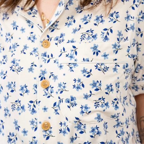 Belan . J Ensemble pyjama classique été femme - Bluebell