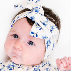 Belan . J Bandeau ajustable bambou - Bluebell