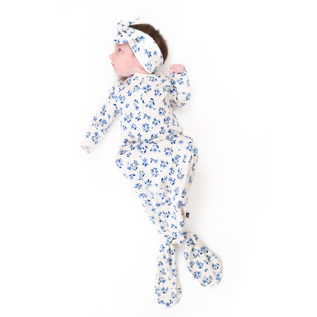Belan . J Bandeau ajustable bambou - Bluebell
