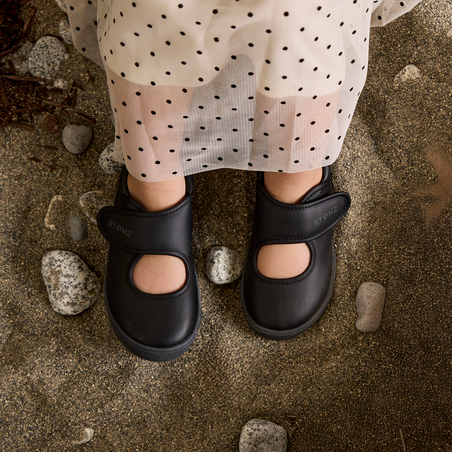 Stonz Mary Jane Cruiser Everyday - Noir - Toddler