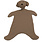 Gunamuna Doudou lovey - Chien Peanut