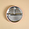 Minika Assiette en acier avec succion en silicone - Blush