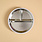 Minika  Steel plate with silicone suction cups - Lavender