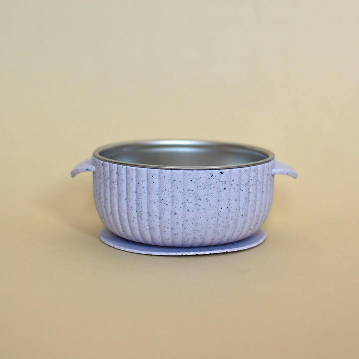 Minika Bol en acier inoxydable avec succion en silicone - Lavender
