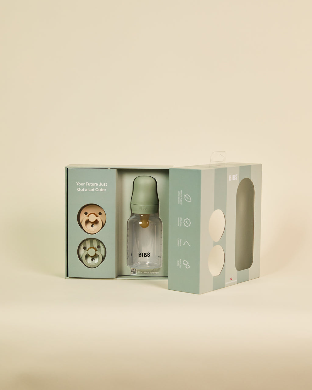 Bibs Gift Set Baby Sprinkle - Sage
