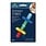 Itzy Ritzy Teensy tubes - Anneau de dentition des molaire en silicone - Rainbow