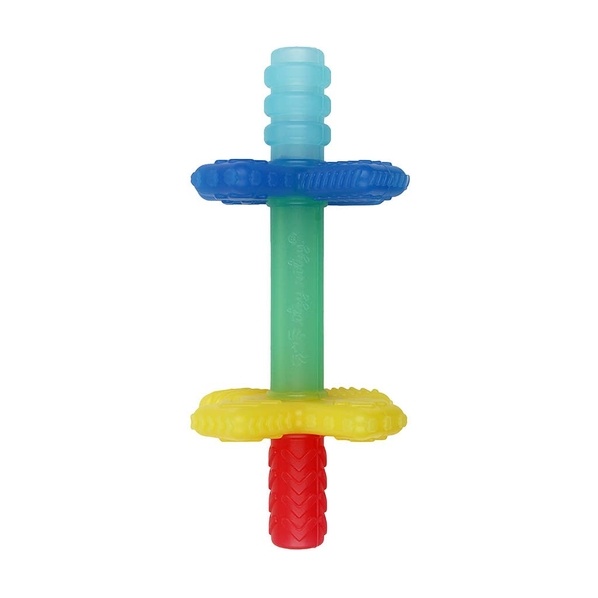 Itzy Ritzy Teensy tubes - Silicone teething chew tube - Rainbow