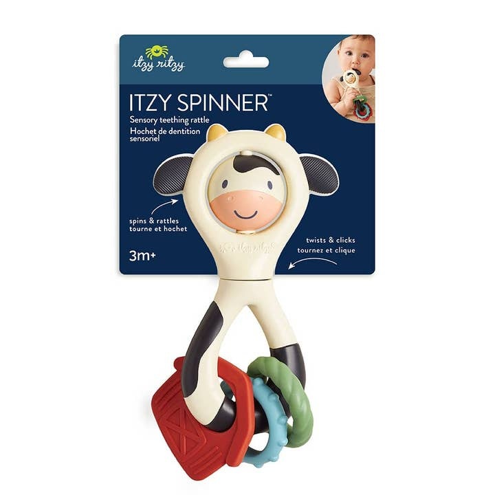 Itzy Ritzy Itzy spinner - Sensory teething rattle