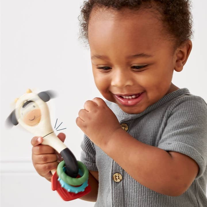 Itzy Ritzy Itzy spinner - Sensory teething rattle