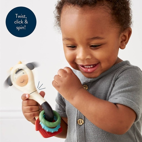 Itzy Ritzy Itzy spinner - Sensory teething rattle