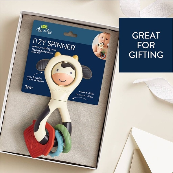 Itzy Ritzy Itzy spinner - Sensory teething rattle