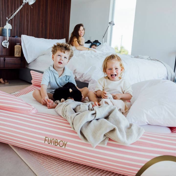 FUNBOY Matelas gonflable - Auto convertible rose