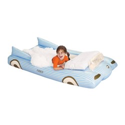 FUNBOY Blue Convertible Kids Sleepover Air Mattress