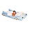FUNBOY Blue Convertible Kids Sleepover Air Mattress
