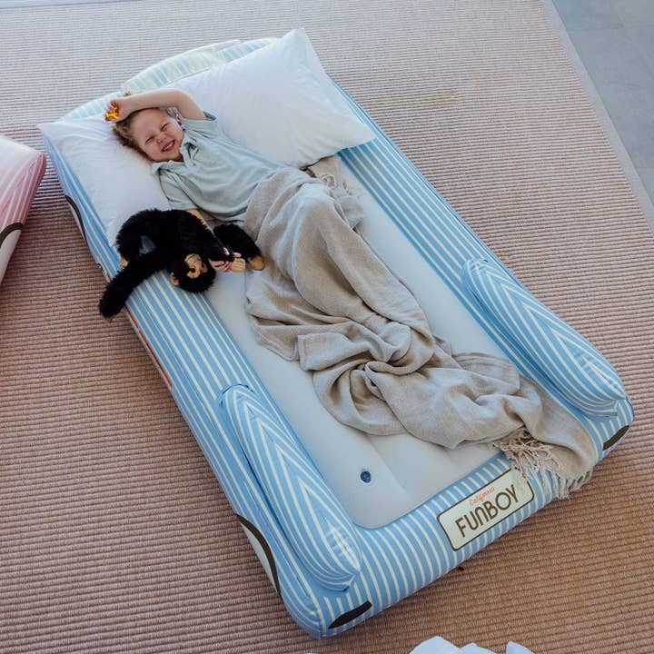FUNBOY Matelas gonflable - Auto convertible bleu
