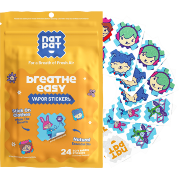 The Natural Patch co. Breathe easy stickers (pack of 24)