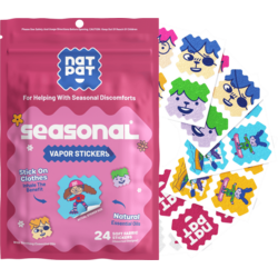 The Natural Patch co. Autocollant pour soulager les allergies saisonnière (paquet de 24)