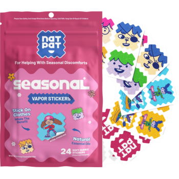 The Natural Patch co. Autocollant pour soulager les allergies saisonnière (paquet de 24)