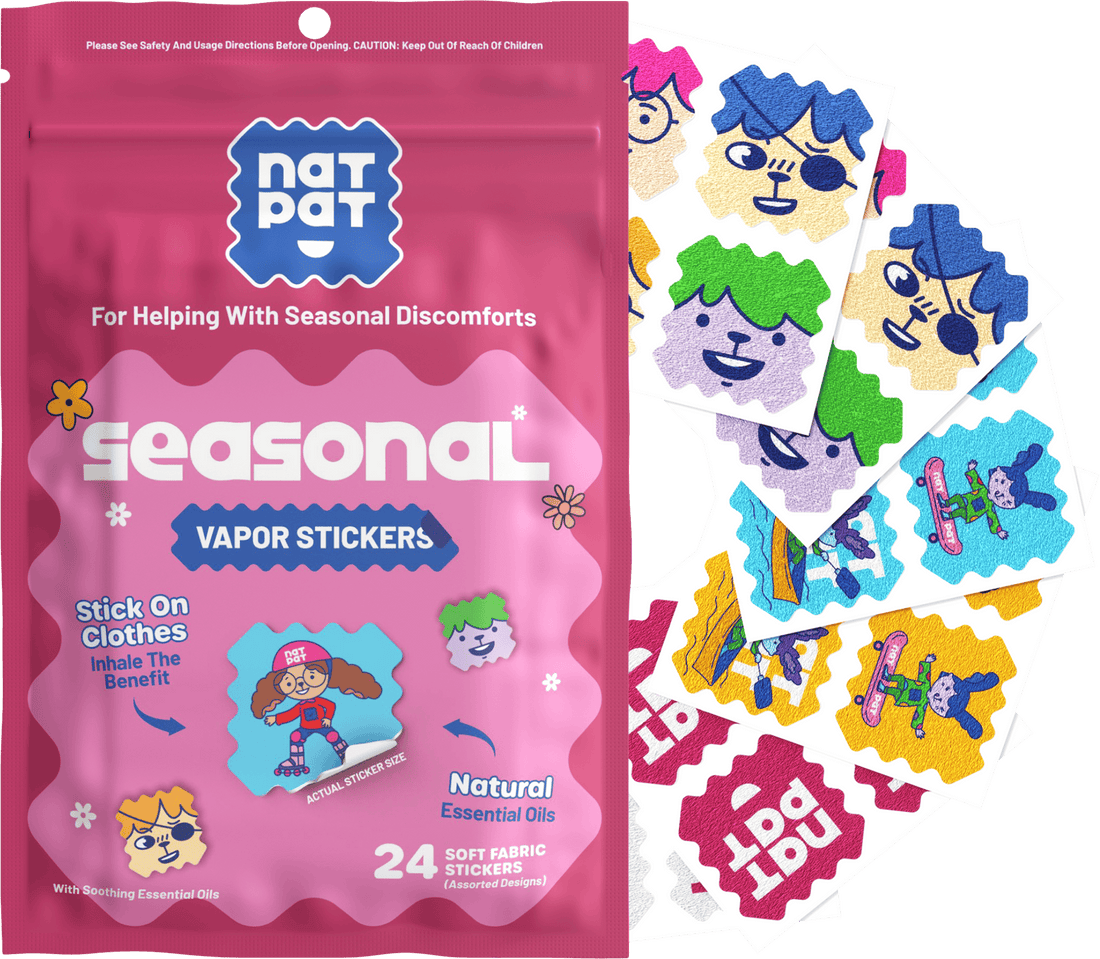 The Natural Patch co. Autocollant pour soulager les allergies saisonnière