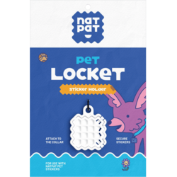 The Natural Patch co. Médaillon pour animaux de compagnie - Pour autocollant NATPAT