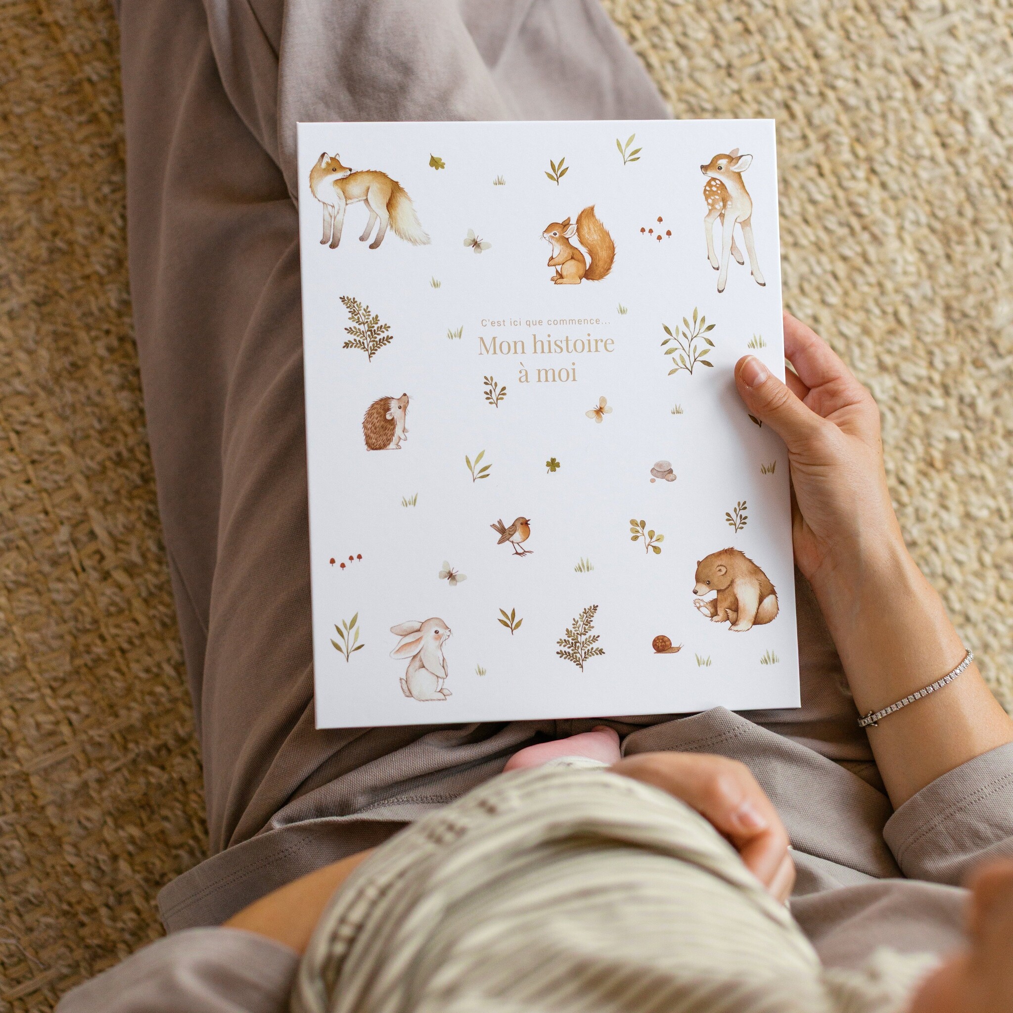 Le Petit Tableau Noir Livre de bébé - Animal douceur