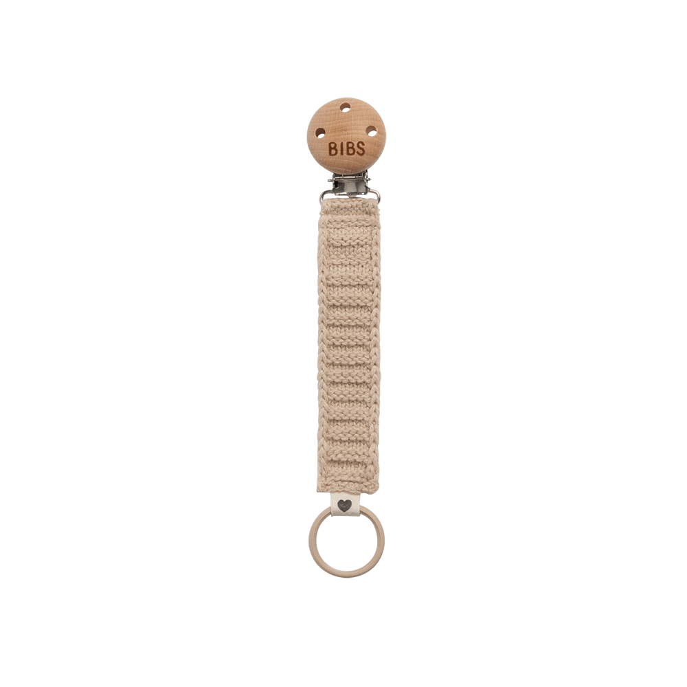Bibs Attache-suce en tricot - Vanilla