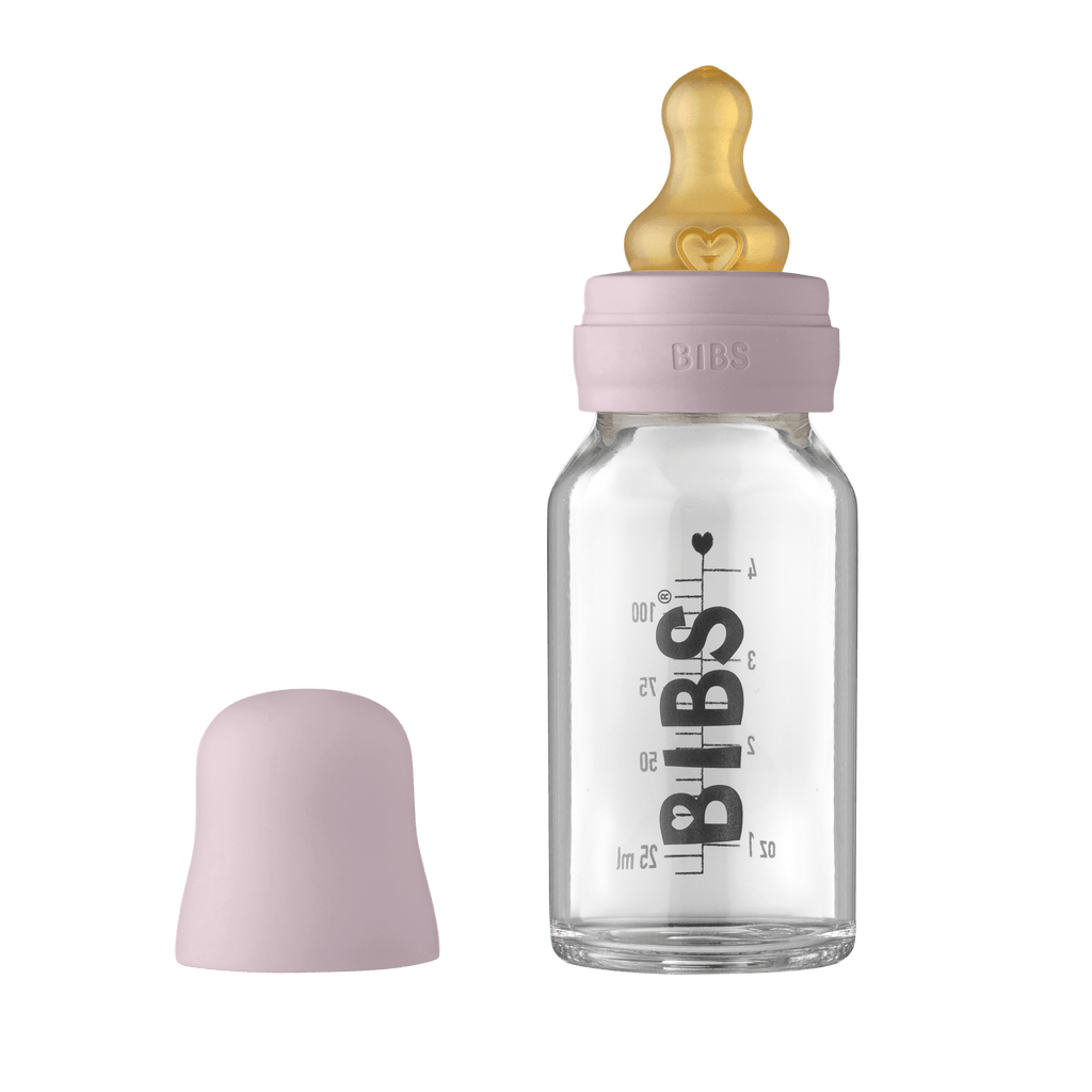 Bibs Bouteille en verre - Ensemble complet - Dusky lilac
