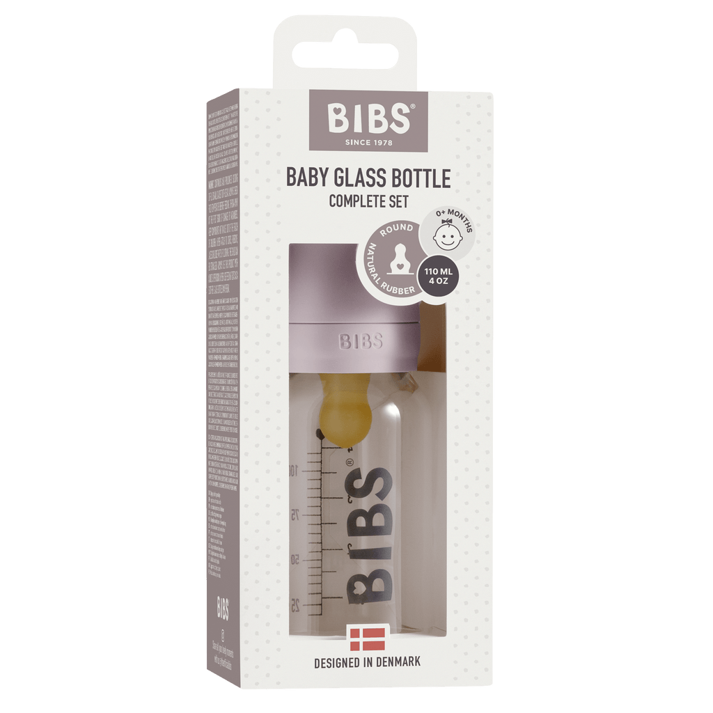 Bibs Bouteille en verre - Ensemble complet - Dusky lilac