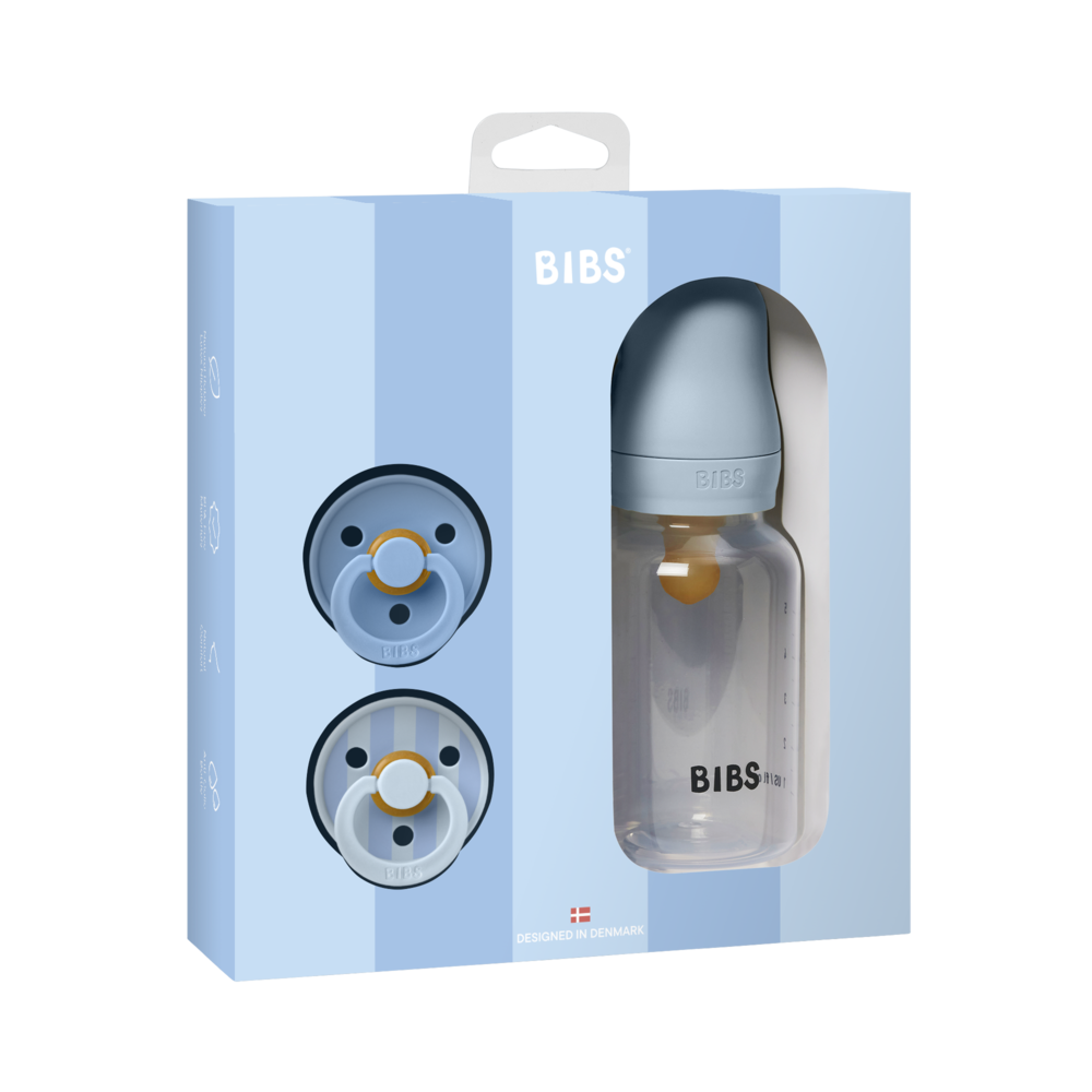 Bibs Coffret cadeau baby sprinkle - Baby blue