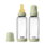 Bibs Bouteille en verre (2-pk) 240ml - Medium flow - Sage
