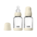 Bibs Bouteille en verre (2-pk) 120ml - Slow flow - Ivory