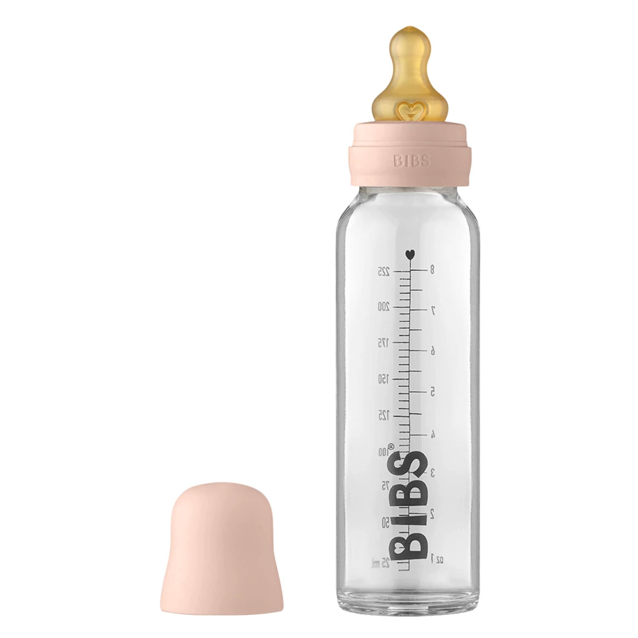 Bibs Bouteille en verre 225ml - Blush