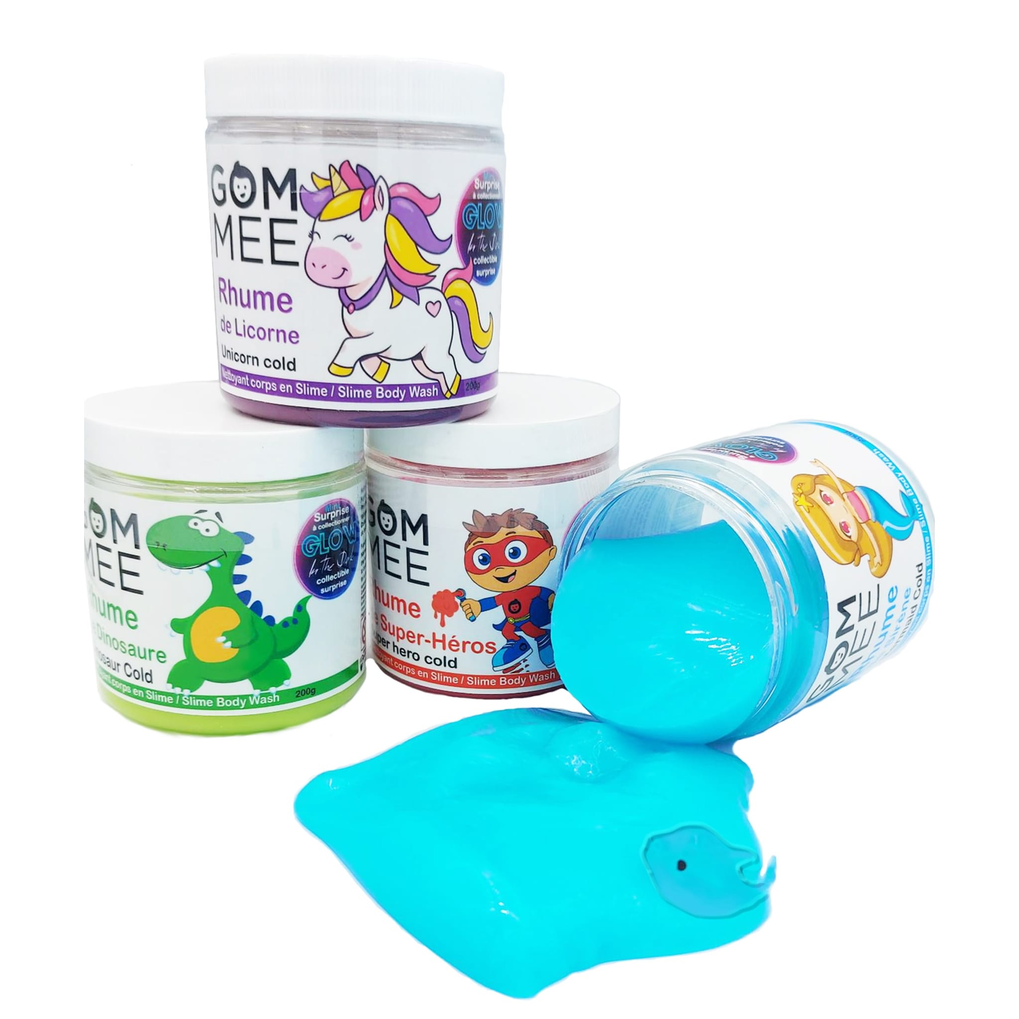 Gom-Mee Nettoyant slime - Rhume de sirène 200g