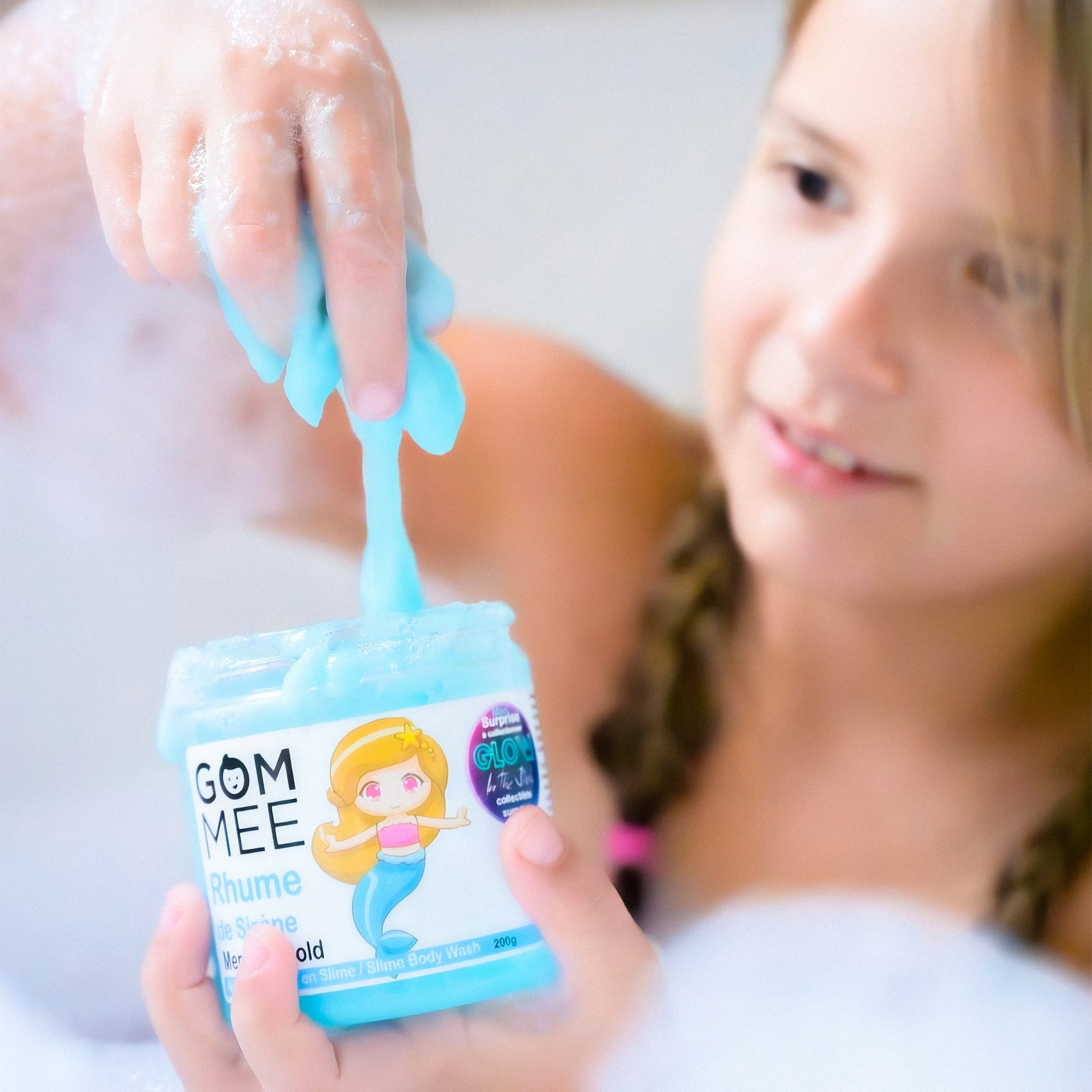 Gom-Mee Nettoyant slime - Rhume de sirène 200g