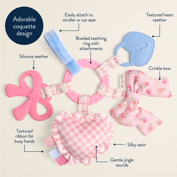 Itzy Ritzy Bow bitzy busy ring
