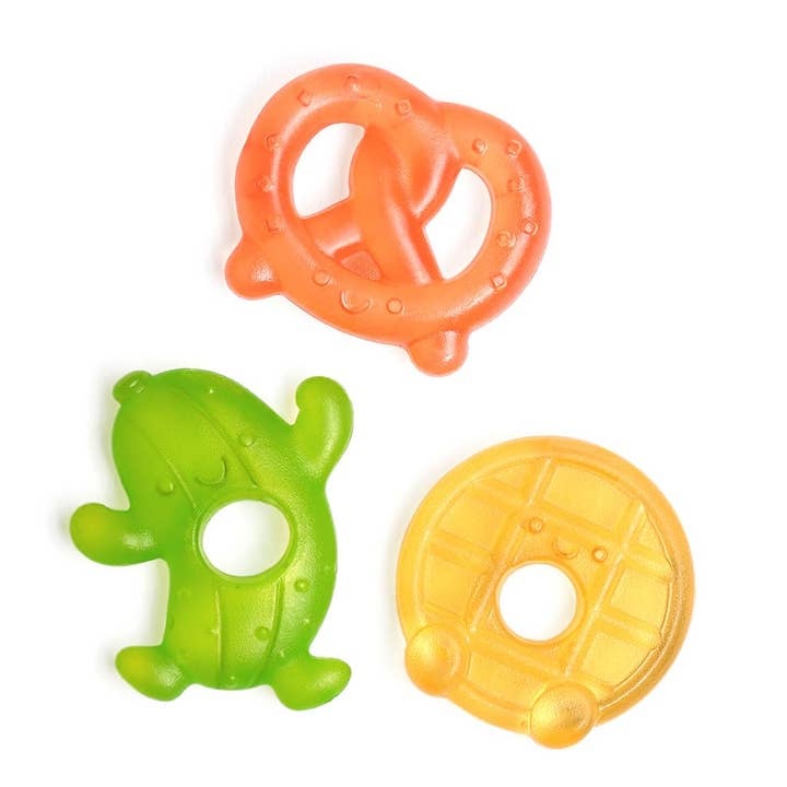 Itzy Ritzy Water filled teething toy - Silly food