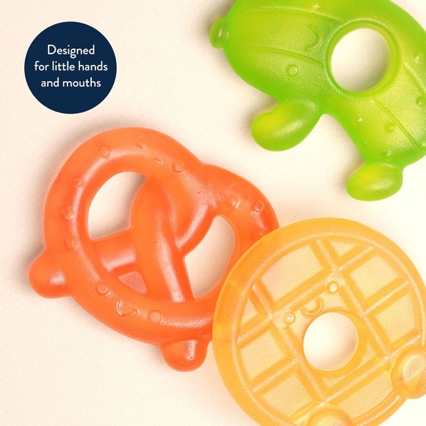 Itzy Ritzy Water filled teething toy - Silly food