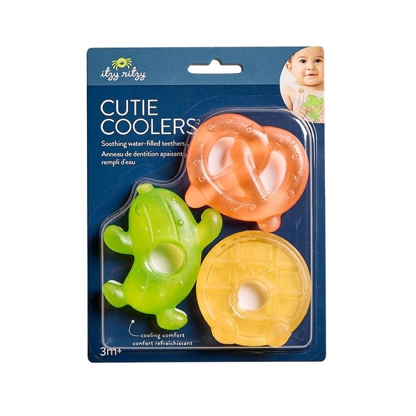 Itzy Ritzy Water filled teething toy - Silly food