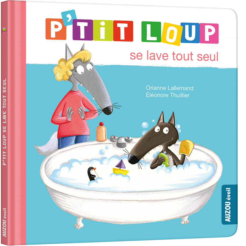 Auzou Ma routine quotidienne avec P'tit Loup - Mon coffret pour devenir autonome